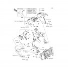 Kawasaki ER6n Genuine OEM Part 14091-1591 COVER, SHROUD, RH Right Fairing Trim 09 10 11