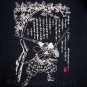 JODO Martial Arts Fighter RONIN Japan Tokyo Yakuza T-Shirt XXL 2XL Black