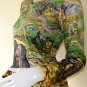VAN GOGH Long Sleeve TWO PEASANT WOMEN IN FIELD WITH SNOW Art Print T Shirt Misses Size XL