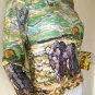 VAN GOGH Long Sleeve TWO PEASANT WOMEN IN FIELD WITH SNOW Art Print T Shirt Misses Size L Large