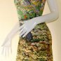 VAN GOGH Art Print Dress Misses L Large Size 12-14 PEASANT WOMEN DIGGING IN FIELD WITH SNOW