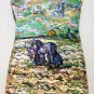 VAN GOGH Art Print Dress Misses XL Extra Large Size 16-18 PEASANT WOMEN DIGGING IN FIELD WITH SNOW