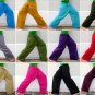 Thai PLUS SIZE Fisherman Capri SHORT Pants Yoga Trousers BURGUNDY RED Rayon XXL 2XL