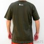 KING Haile Selassie RASTA JAH ARMY Reggae T-shirt L Large Dark Green