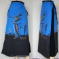 BURNING GIRAFFE Salvador Dali Fine Art Print Freesize Long Cotton Wrap Skirt