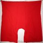 Thai PLUS SIZE Fisherman Capri SHORT Pants Yoga Trousers RED Cotton XXXL 3XL