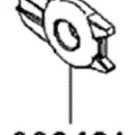 Kawasaki 33040-0026-458 Chain Adjuster Outer Silver EX650 Ninja 650R, ER6n, ER6f 2009 2010 2011