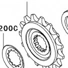 Kawasaki 13144-0024 Sprocket Output Ninja 650R Versys ER6n ER6f OEM 2006-2014