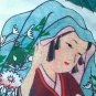 Parasol Geisha Hand Print Japan Ukiyoe Art Shirt Singlet TANK TOP Misses S Small