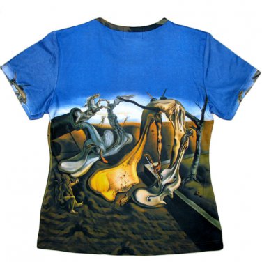 DADDY LONGLEGS Salvador Dali HOPE Fine Art Print Short Sleeve T Shirt Misses Size L
