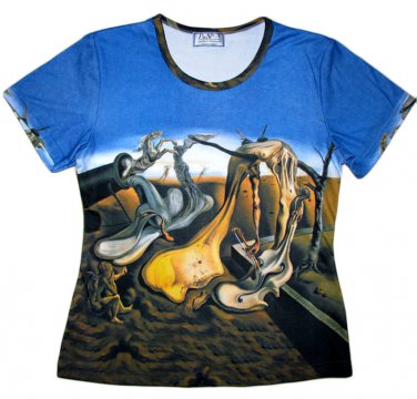 DADDY LONGLEGS Salvador Dali HOPE Fine Art Print Short Sleeve T Shirt Misses Size XL