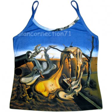 Salvador Dali DADDY LONGLEGS Evening HOPE Art Print Shirt Singlet TANK TOP Misses Size S Small