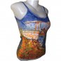VAN GOGH Langlois Bridge at Arles Fine Art Print Shirt Singlet TANK TOP Misses M Medium