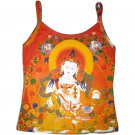 GUANIM Buddhist Goddess of Mercy Art Print Shirt Singlet TANK TOP Miss M Medium