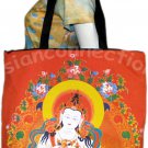 GUANIM Buddhist Goddess of Mercy Art Bag Sling Purse Tote Messenger L Large