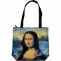 MONA LISA Leonardo Da Vinci Fine Art Print Bag Sling Purse Tote S