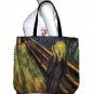 SCREAM Edvard Munch Art Bag Sling Purse Tote Messenger Large L