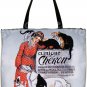 CLINIQUE CHERON STEINLAN Art Print Tote Bag Purse Messenger L Large