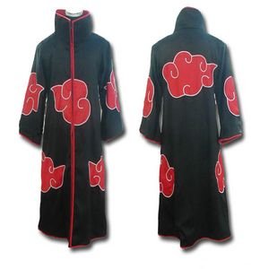 Naruto Akatsuki cloak Tobi Cosplay Costume