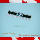100 pcs - CTS Resistor Array, 22 Ohm, 8 Resistor 742C163220JP  (W22)