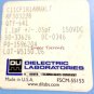 10pcs - 1.1pF/150V Microwave Ultrastable Porcelain Capacitors Datasheet (E24)