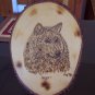 Wolf Pattern - Woodburning gift