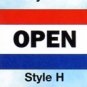 OPEN Nylon Flag
