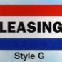 LEASING Nylon Flag