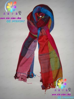 (Free shipping&sales promotion)Handmade beautiful dual-use shawl(from Yunnan China)