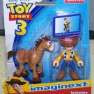 Imaginext Disney / Pixar Toy Story 3 Figure Woody with Bullseye