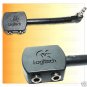 Logitech Headphone Earphone Audio Share Splitter f MP3