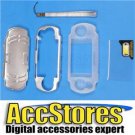 PSP 2000 Metal Case Silicone Cover Screen Protector SLV