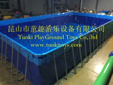 Bright color giant frame pool commercial use intex frame pool