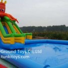Giant Playground Toys Pools Plastic Swimming Pools Pool Frame Big Water Slides for Sale