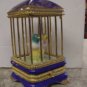 Porcelain Bird Cage Trinket Box (F)