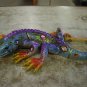 Jewel Tone Lizard / Iguana  Wall Are Shelf Figurine