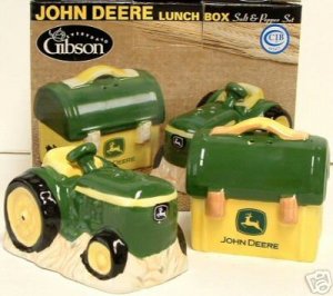 John Deere Salt and Pepper Shaker