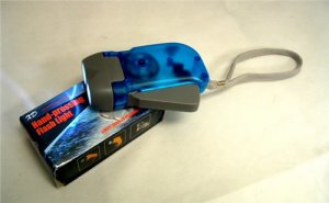 Hand Power 2 LED Camping & Hiking Flashlight