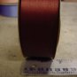 Pattern 800 #9  1 5/16 wide satin ribbon ( Chocolate)