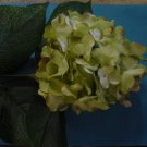 6 Pcs. Lark Silk Flower Hydrangea Stems  Green