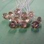 # 630 Crystal Clear  Flower Jewelry  1 Doz.