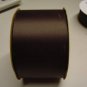 #40  2 1/2 wide satin ribbon ( Chocolate)