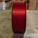 #9  1 5/16 wide satin ribbon (Red)