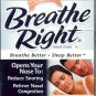 30 BREATHE RIGHT Nasal Strips Reduces Snoring Large Tan