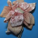 AF15 Antique flower vintage millinery 1920s dress