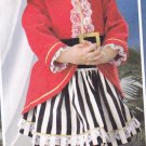 Captin Pirate Girl sizes 1/2 - 4T