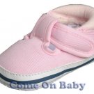 New Infant Girls Toddler Baby Crib Shoes 0-3m NB