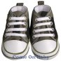 New Infant Boys Toddler Baby Crib Shoes 3-6m (b00701)