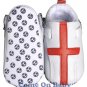 New Infant Boys Toddler Baby Crib Shoes 3-6m (b00701)
