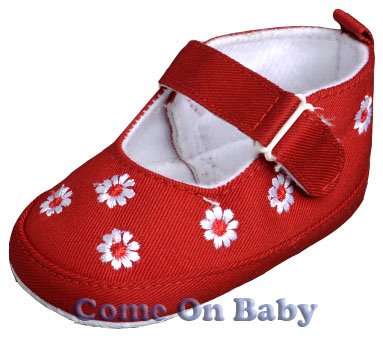 New Infant Girls Toddler Baby Mary Jane Shoes 3-6m (a00803)